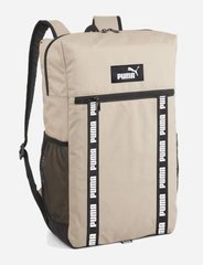 Рюкзак Puma EvoESS Box Backpack 24L черный, бежевый Уни 30x15x48 см 00000029059