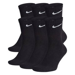 Шкарпетки Nike U NK EVERYDAY CUSH CREW 6PR-BD чорний Уні 42-46 00000012658