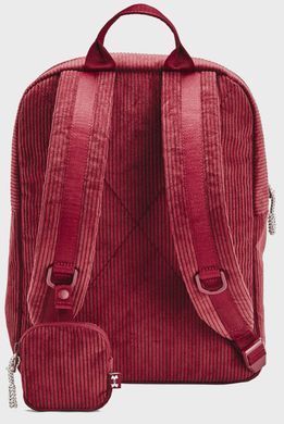 Рюкзак UA Loudon Corduroy SM BP 10L бордовий Жін 25x35,5x10 см 1384676-625