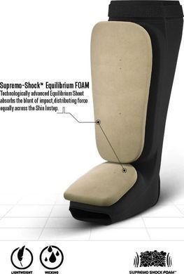 Захист ніг RDX HOSIERY SHIN INSTEP FOAM чорний XL HYP-SIBB