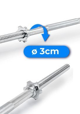 Винтовой гриф прямой 150/30 THUNDER SG-SC-150/30