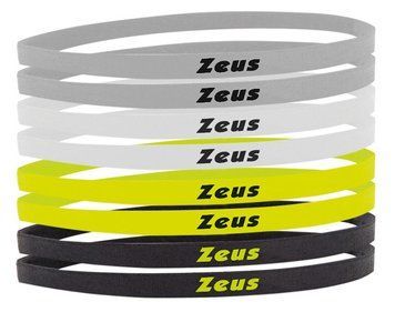 Пов`язка на голову Zeus SET HAIRBANDS 8 PZ сірий, білий, жовтий, чорний Уні OFSM Z01620