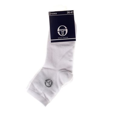Шкарпетки Sergio Tacchini 3-pack білий Уні 36-41 00000008260