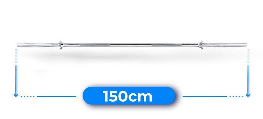 Винтовой гриф прямой 150/30 THUNDER SG-SC-150/30