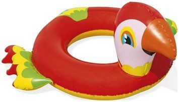 Плавальне кільце Aqua Speed BESTWAY ANIMAL SHAPED Parrot червоний Діт 84 х 76 см 00000036573