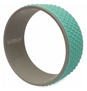 Колесо для йоги та фітнесу LiveUp YOGA RING LS3750-b