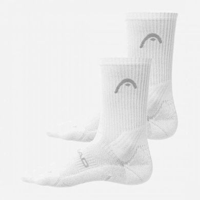 Шкарпетки Head MATCH CREW UNISEX 2P білий 39-42 (100001408-001) 100001408-001