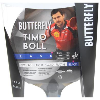 Ракетка для настольного тенниса Butterfly Timo Boll Black 85027