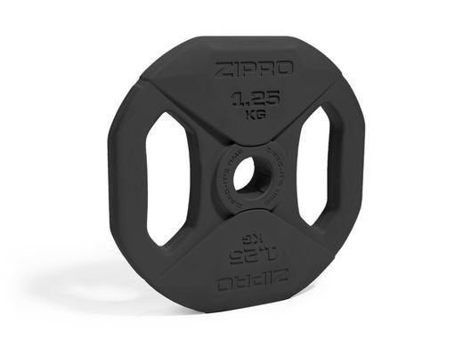 Штанга Body Pump Black Zipro з комплектом обтяжень 20 кг 5902659842183