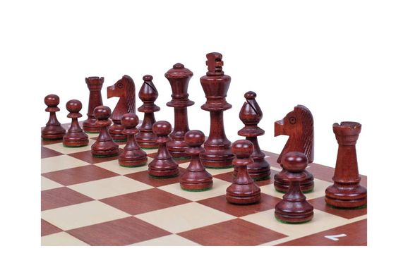 Шахи MADON Турнірні інтарсія №5 коричневий, бежевий Уні 49х49см арт MD95 00000021778
