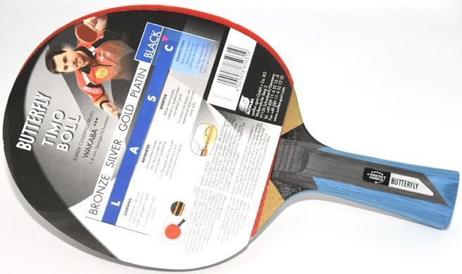 Ракетка для настольного тенниса Butterfly Timo Boll Black 85027